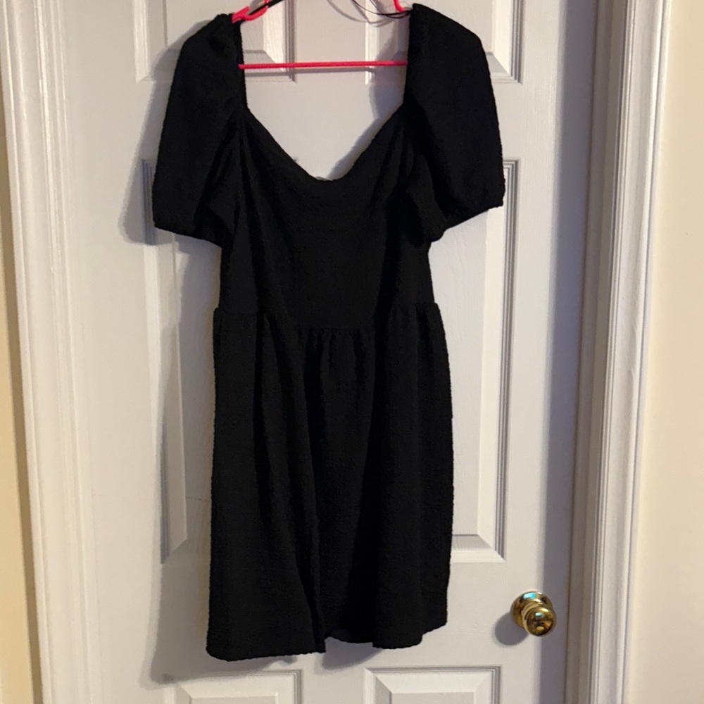 Black summer dress